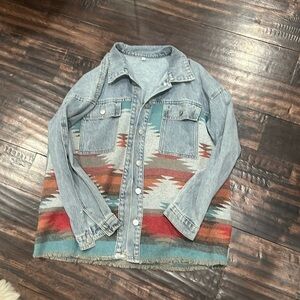 Western denim jacket
